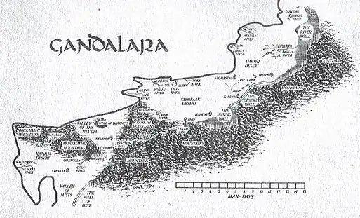 Map of Gandalara
