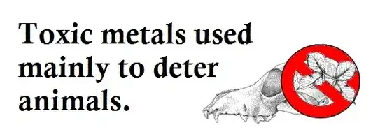 Toxic metals used mainly to deter animals.