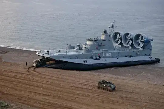 That is one big hovercraft