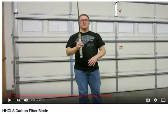 carbon fiber blade and some badass moves