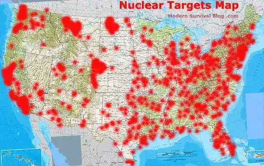 nuclear targets map