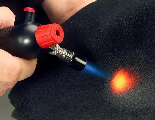 this material survives 2000 degrees.