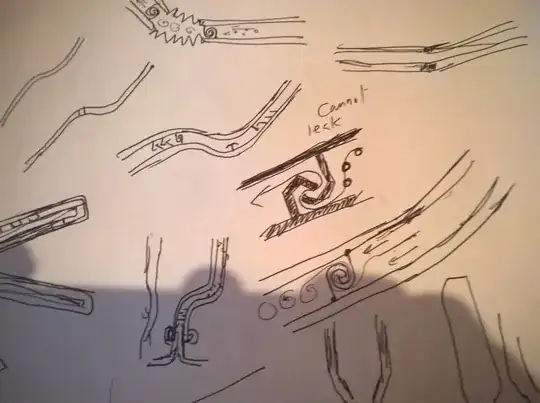 More rough sketches, plenty of possibilities consider assembly, direction of stresses