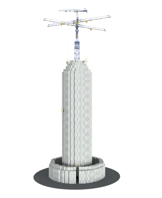 Concept of Energy Vault system in action