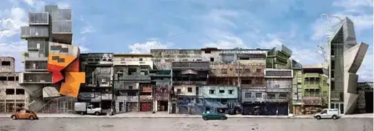 Comercial Santo Amaro, 2007 serie Favelas © Dionisio González