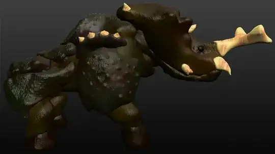 Armatae Bestia Specimen Side View