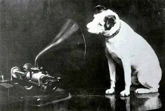 Nipper, the Victrola dog