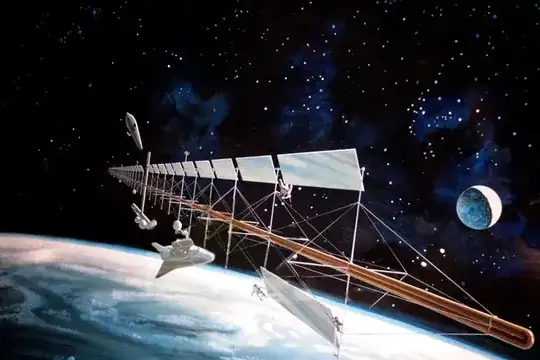 Mass driver in orbit