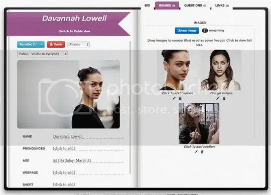 Screenshot of Charahub